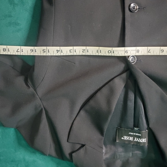 DENNY ROSE black long blazer - Picture 7 of 7